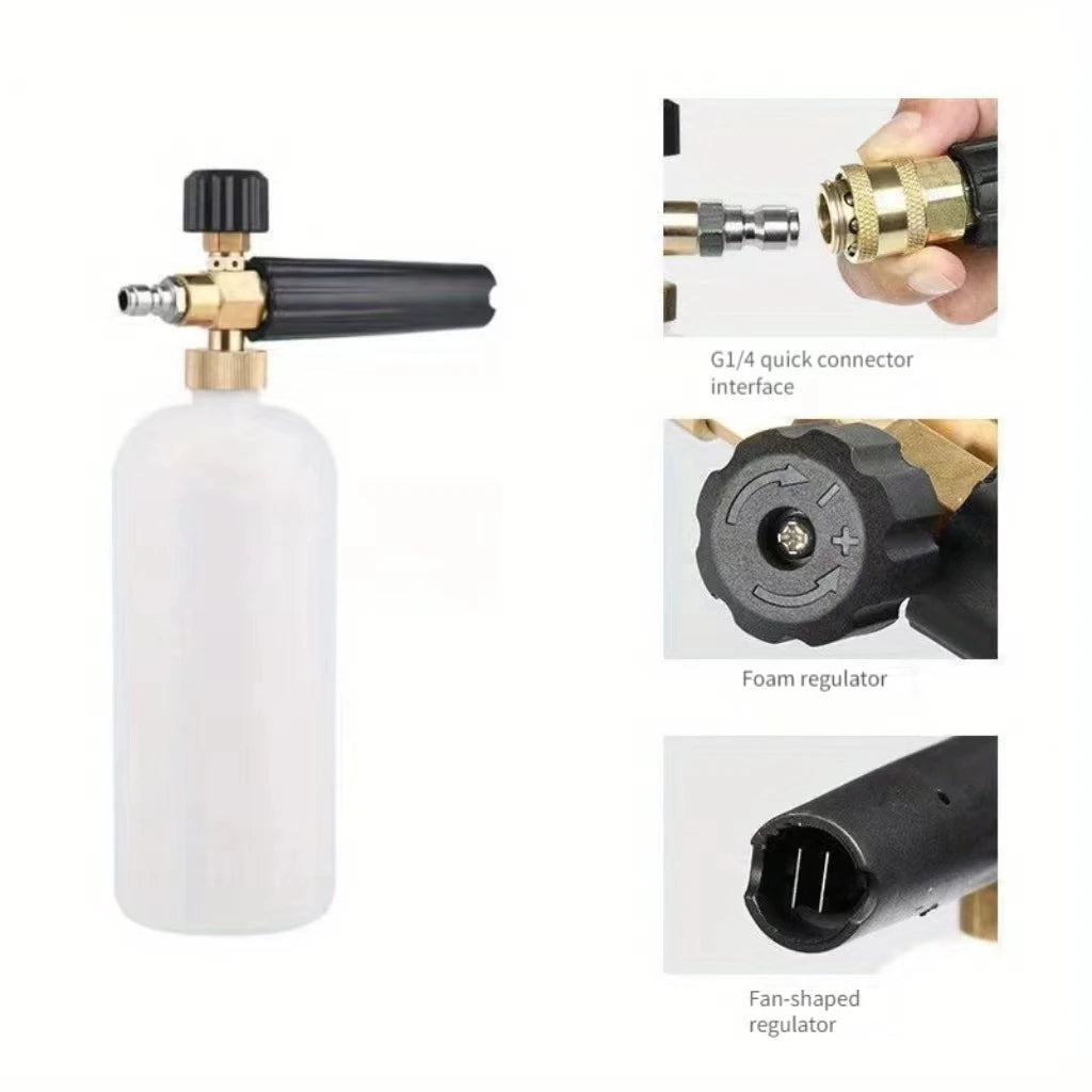 Foam Cannon With 1/4 Inch Quick Connector