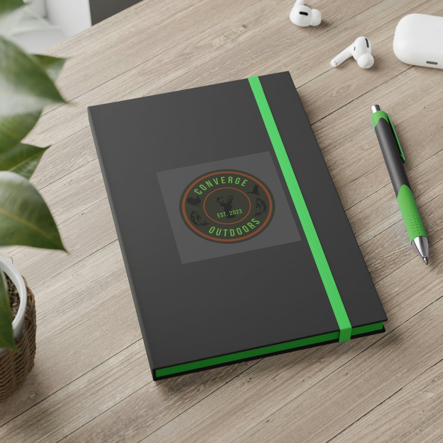 Color Contrast Notebook - Ruled