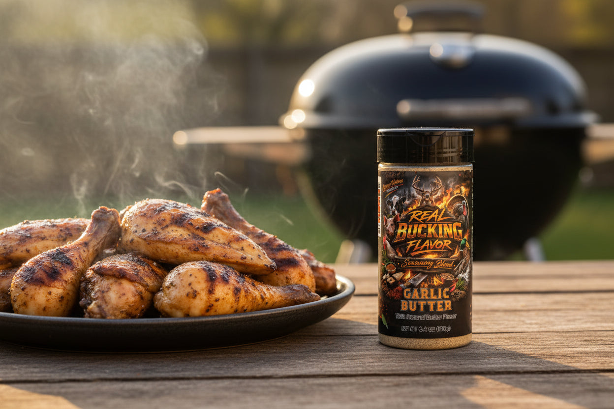 Real Bucking Flavor Garlic Butter Seasoning Blend