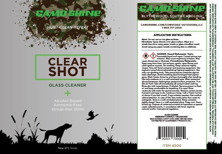 Clear Shot Glass Cleaner 16oz