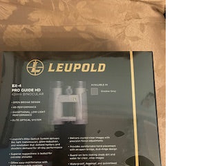 Leupold BX-4 Pro Guide HD 10x42 Binocular - Premium Optics
