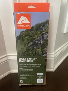 Ozark Trail Battery Maintainer