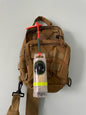 TagLocker 1.5 with an orange carabiner and a Tan shoulder bag!