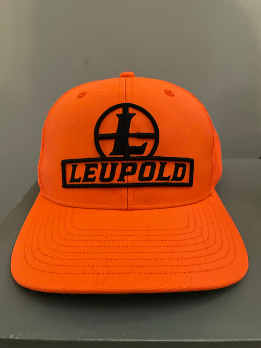 Leupold Blaze Orange Snapback Hat
