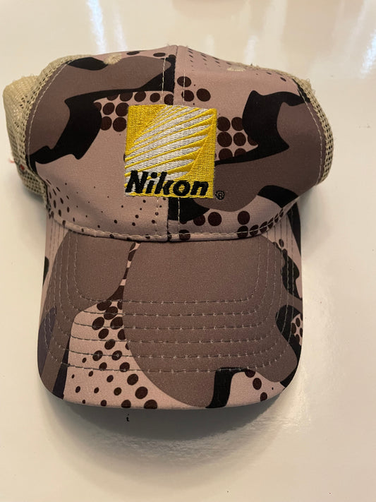 Nikon Camo Snapback Hat