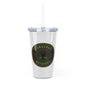 Plastic Tumbler with Straw