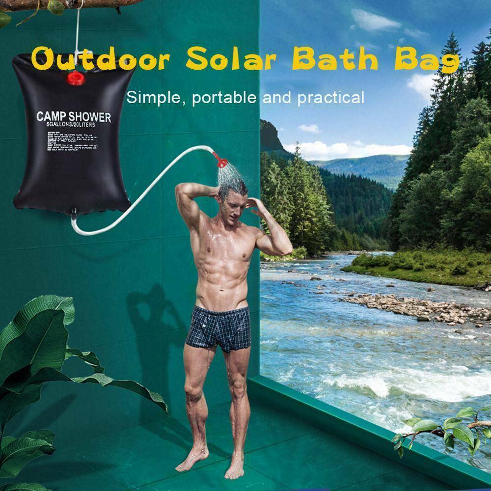 Solar Heated Portable Shower 5 Gallon
