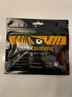Quick Survive Fire Starters