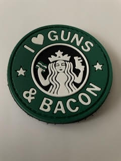 I Love Guns And Bacon Morale Patch