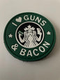 I Love Guns And Bacon Morale Patch
