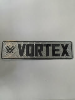 Vortex Optics Diamond Plate Sign